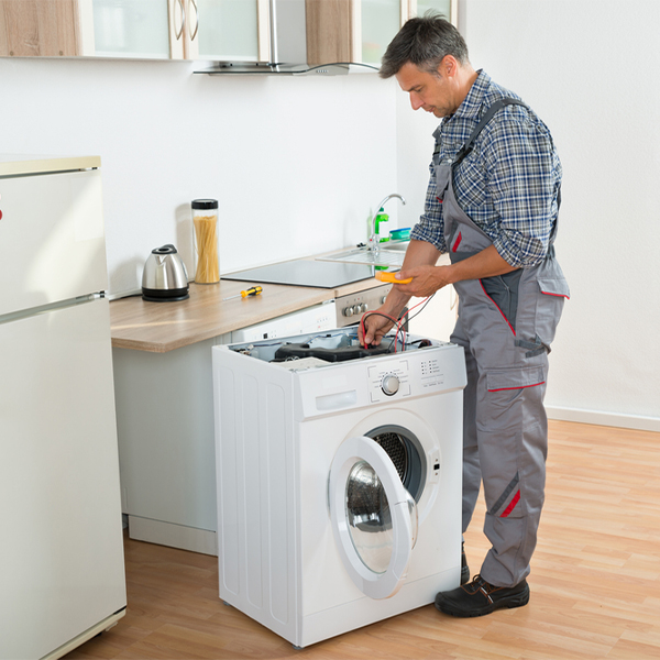 do you offer any warranties or guarantees on your washer repair work in Stroud